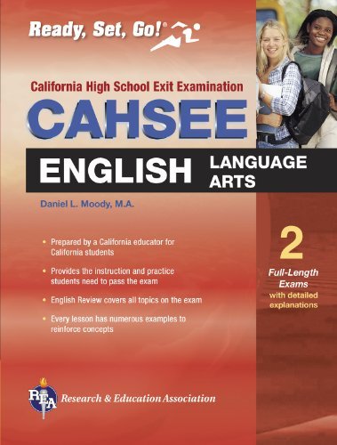 CAHSEE English Language Arts (REA) - The Best Test Prep for the California High School Exit Exam (California CAHSEE Test Preparation) (English Edition)