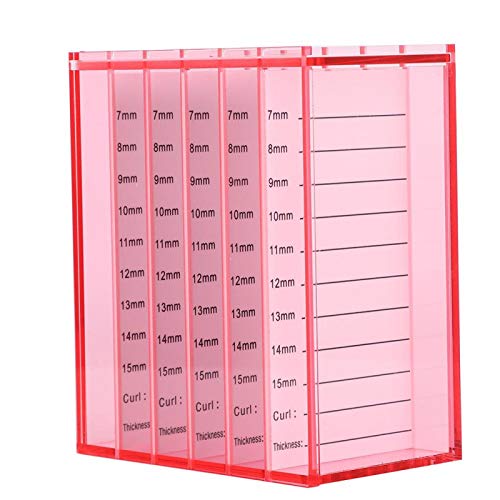 Caja de almacenamiento de pestañas, caja de almacenamiento de pestañas de injerto, extensión de pestañas, maquillaje para tienda, herramienta de pestañas postizas, 5 capas(False Eyelashes Organizer)