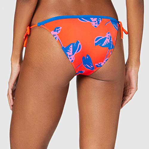 Calvin Klein Bikini, Pop Garden Mandarín Rojo, S para Mujer