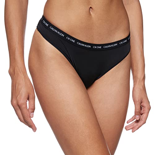 Calvin Klein Brazilian Braguita brasileña, Black, S para Mujer