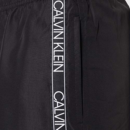 Calvin Klein Medium Drawstring Bañador para Hombre, Pvh Black, M