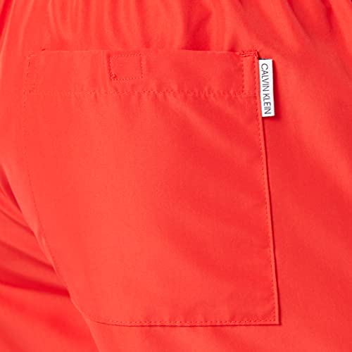 Calvin Klein Short Drawstring Bañador, High Risk, M para Hombre