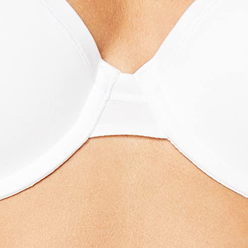 Calvin Klein T-Shirt-BH-Modern Cotton Sujetador, Blanco (White 100), 80C para Mujer