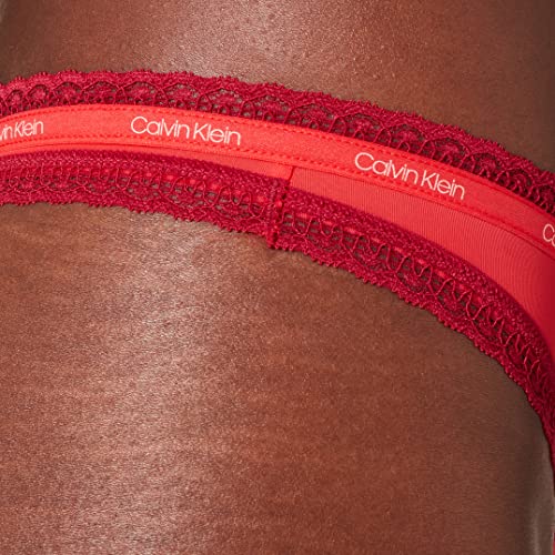 Calvin Klein Tanga, Tomato, XL para Mujer