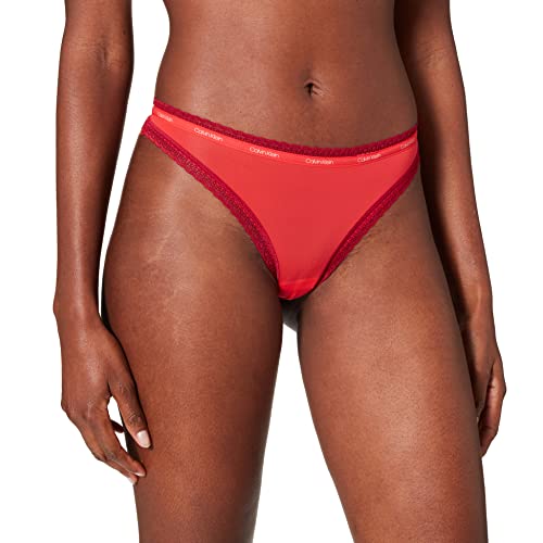 Calvin Klein Tanga, Tomato, XL para Mujer