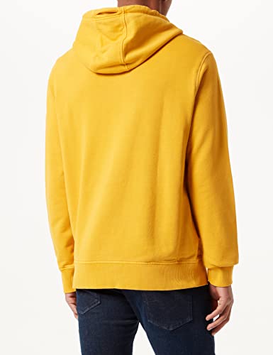 camel active 409441/7W02 Sudadera, Amarillo (Girasol), XXXL para Hombre