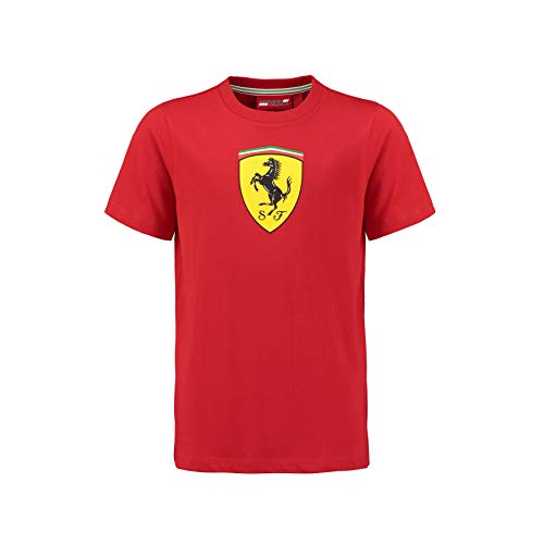 Camiseta clásica oficial Ferrari para niños de 1 a 14 años