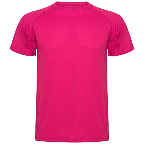 Camiseta técnica de Hombre Montecarlo, Rosa Oscuro (M)