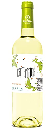 Cantarranas Verdejo, Vino Blanco D. O Rueda - 6 Botellas de 750 ml - (Total: 4.5 Lt) BODEGA CUATRO RAYAS