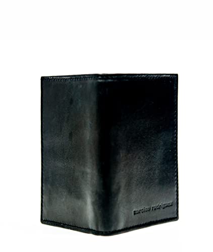 Cartera hombre Tascone Trend negro auténtica piel 100% genuina Leather Man Wallet