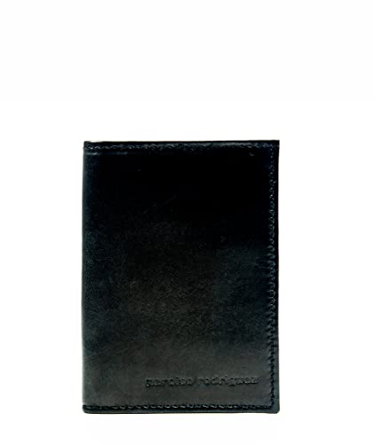 Cartera hombre Tascone Trend negro auténtica piel 100% genuina Leather Man Wallet