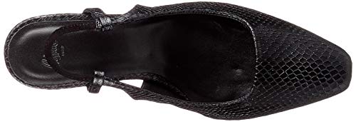 CASTAÑER | Zapato Slingback elaborado en Piel 8cm Tamara | Mujer | Negro | 39