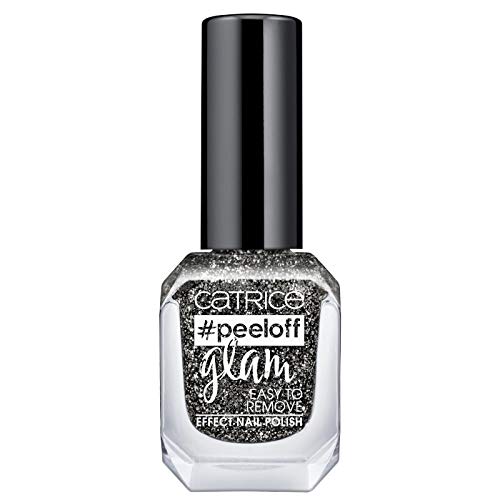 Catrice Uñas Esmalte de Uñas Easy To Remove Effect Pintaúñas N º 04 Niñas Mordida Black 11 Ml