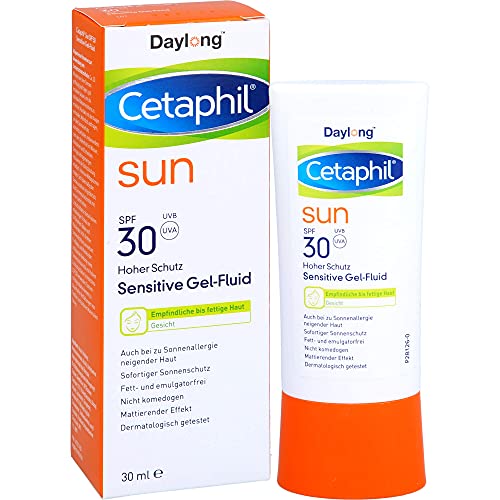 Cetaphil Sun Daylong 30 Sensitive Gel Fluido Cara 30 ml Gel