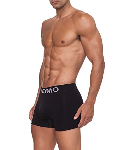 Channo Pack de 12 - Calzoncillos de Hombre, Boxer Lycra, sin Costuras Liso y con Color Uniforme (XXL)