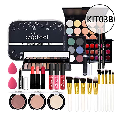 CHSEEO Paleta de Maquillaje Set Paleta de Sombras de Ojos, Juego de Maquillaje Kit de Maquillaje para Mujeres y Niñas Caja de Regalo Cosméticos #7