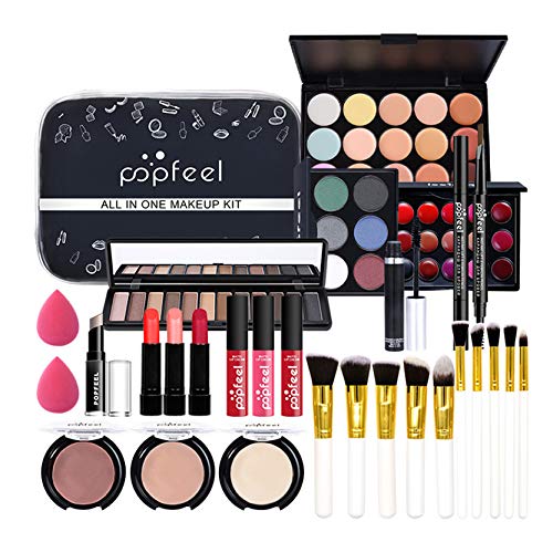 CHSEEO Paleta de Maquillaje Set Paleta de Sombras de Ojos, Juego de Maquillaje Kit de Maquillaje para Mujeres y Niñas Caja de Regalo Cosméticos #7