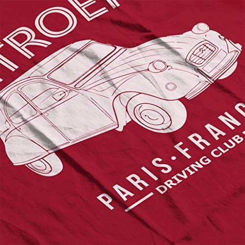 Citroën Driving Club White 2CV Paris France Men's Sweatshirt