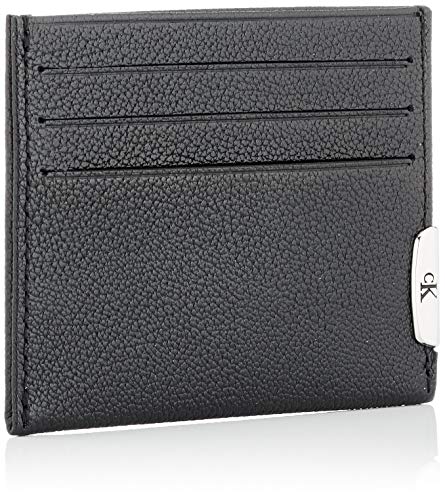 ck jeans Cardcase 6CC, Accesorio Billetera de Viaje para Hombre, Black, One Size