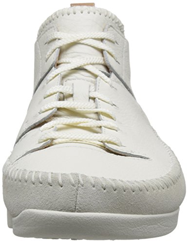 Clarks Originals Trigenic Flex, Zapatillas Hombre, Blanco (White), 42 EU