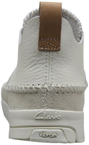 Clarks Originals Trigenic Flex, Zapatillas Hombre, Blanco (White), 42 EU