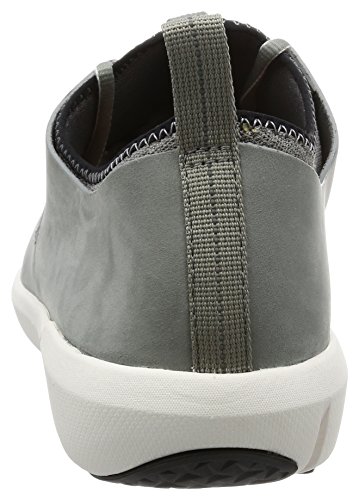 Clarks Triflow Form, Zapatillas Hombre, Gris (Grey Nubuck), 42 EU