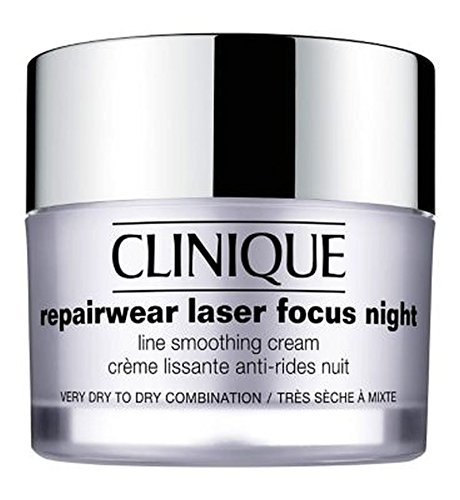 Clinique Repairwear Laser Focus Línea De Noche Crema Suavizante - Muy Seca Y Mixta 50ml