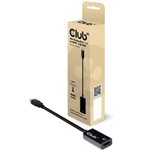 Club 3D Mini DisplayPort Negro Negro