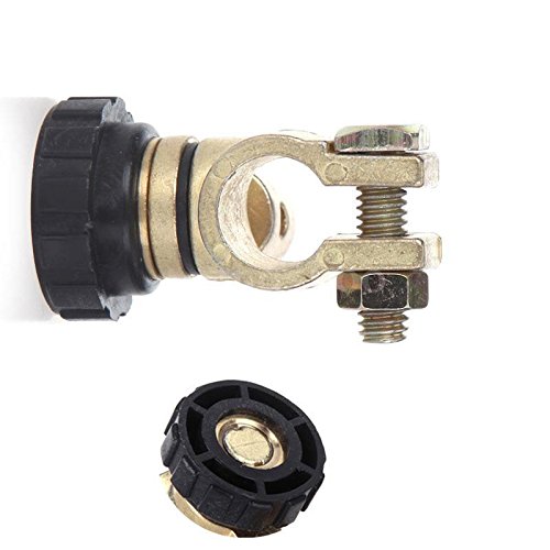 Cocar 17mm Diámetro Universal Coche Camión Barcos Batería Terminal Enlace Interruptor Parts Desconecte de Corte Quick L Forma para Menor Superior habitación