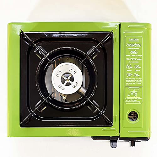 Cocina a gas portátil Dual Outer Start -Camping gas Elma - (Verde) 27.15.1