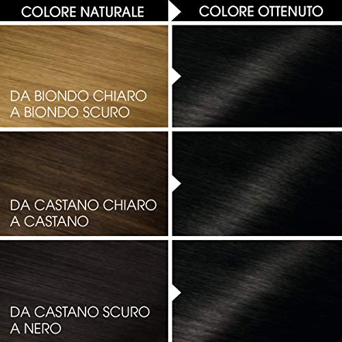 Coloración permanente y decoloración Garnier Olia 1.0 Nero Intenso