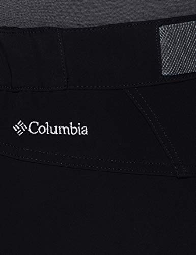 Columbia Hombre Pantalón, Passo Alto II Heat, Negro (Black), Talla: W42/L32