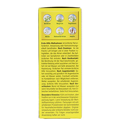 Compo Césped herbicida Malas Hierbas de vernichter 110 ml, Verde