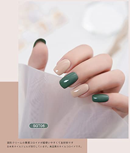 Conjunto de uñas de gel de crema sólida para uñas de arte Uv Geles Polaco Cepillo de esmalte de uñas de gel blanco Kit de esmalte de uñas de gel negro neón Nude Set para esmalte de uñas gel para arte