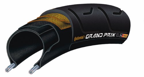 Continental Grand Prix - Cubierta para neumático de bicicleta,622 mm, Negro, Talla:700 x 25C