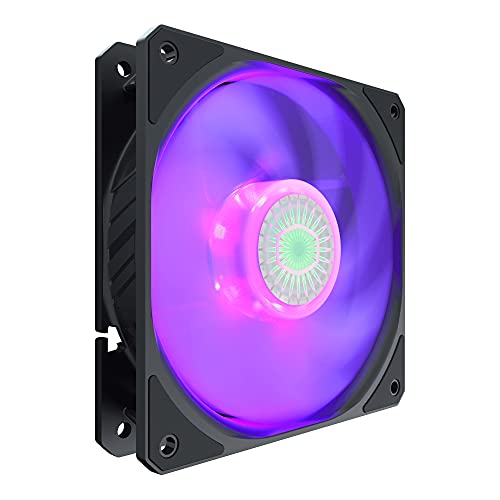 Cooler Master SickleFlow 120 V2 RGB, Compatible con Placa Base RGB, Aspas Translúcidas Air Balance, 62 CFM, 2.5 mmH2O, 8 a 27 dBA, RGB