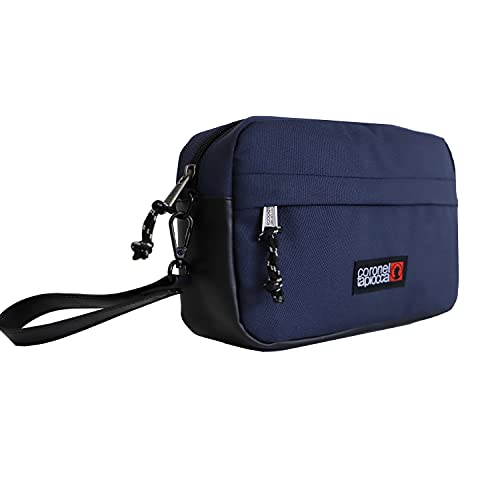 Coronel Tapiocca Hombre, Bolso de Mano, Azul Marino, Talla única