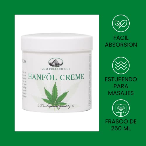 Crema de Cañamo. Con aceite de cañamo con ingredientes perfectos para un alivio muscular. Gran poder calmante, elaborada con ricos extractos naturales.Gran alivio en todo el cuerpo (250ml)