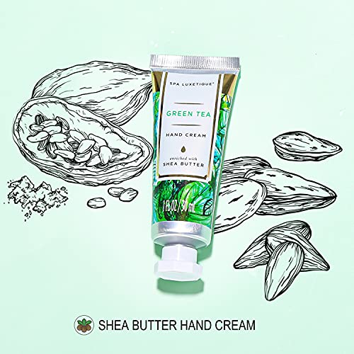 Crema de Manos Reparadora-Spa Luxetique Caja de Regalo de Manteca de Karité, Con Rápida Absorción y Ultra Hidratación, Crema protectorapara Manos Secas