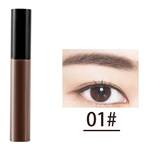 Crema de tinte potenciador de cejas Gel de cejas peel off de larga duración Tinte de tatuaje Semi-permanente Gel de cejas marrón Ojos de pigmento alto Maquillaje profesional