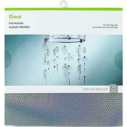 Cricut Muestrario de Acetato de Foil, Pinpoint, Assorted, 1