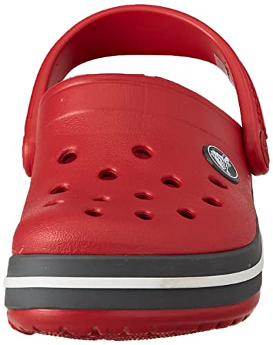 Crocs Crocband Clog Kids Unisex Niños Zuecos, Rojo (Pepper/Graphite), 30/31 EU