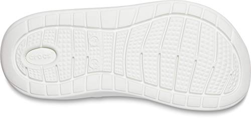 Crocs Literide Clog, Zuecos Unisex Adulto, Almost White/Almost White, 37/38 EU