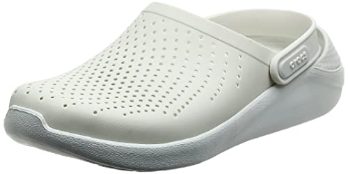 Crocs Literide Clog, Zuecos Unisex Adulto, Almost White/Almost White, 37/38 EU