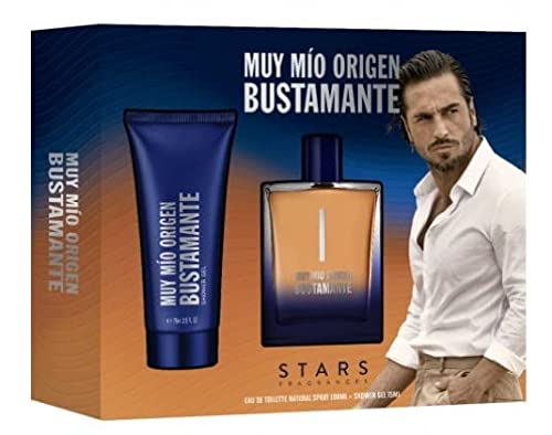 DAVID BUSTAMANTE MUY MIO ORIGEN ESTUCHE EAU DE TOILETTE+SHOWER GEL