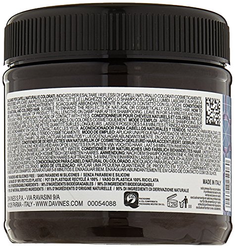 Davines alchemic system alchemic conditioner silver 250ml.