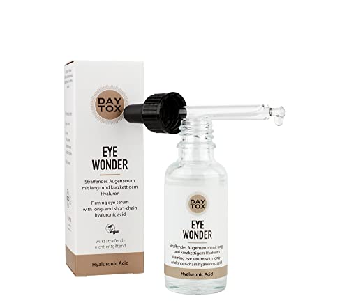 DAYTOX Eye Wonder - Suero Reafirmante Hialurónico para Ojos - Efecto Inmediato - Vegano - Sin Colorantes, sin Silicona y sin Parabenos - 1 x 30 ml