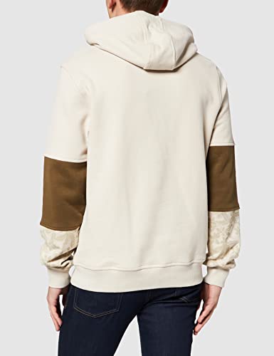 Desigual Sweat_Amal Sudadera, White, M para Hombre