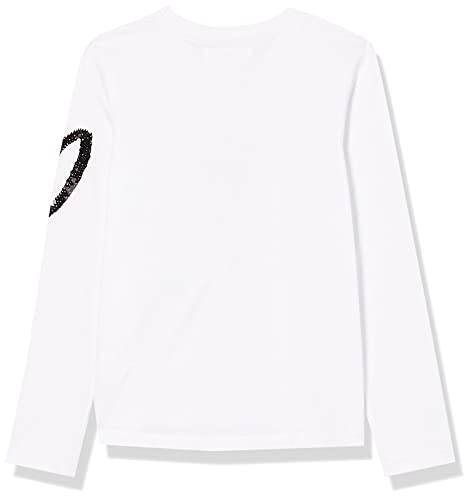 Desigual TS_Flor Camiseta, Blanco, 3-4 Años para Niñas