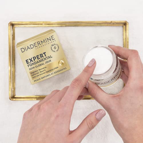 Diadermine - Expert Fondamental - Crème de Jour Anti-âge - Pot 50 ml